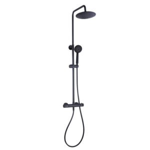 Colonne de Douche Noire DERVENN