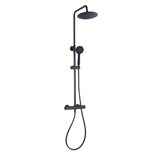 Colonne de Douche Noire DERVENN
