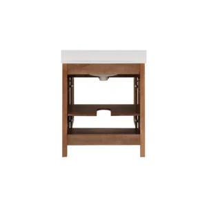 Dylan 31 in. Cinnamon Vanity with Quartz Top