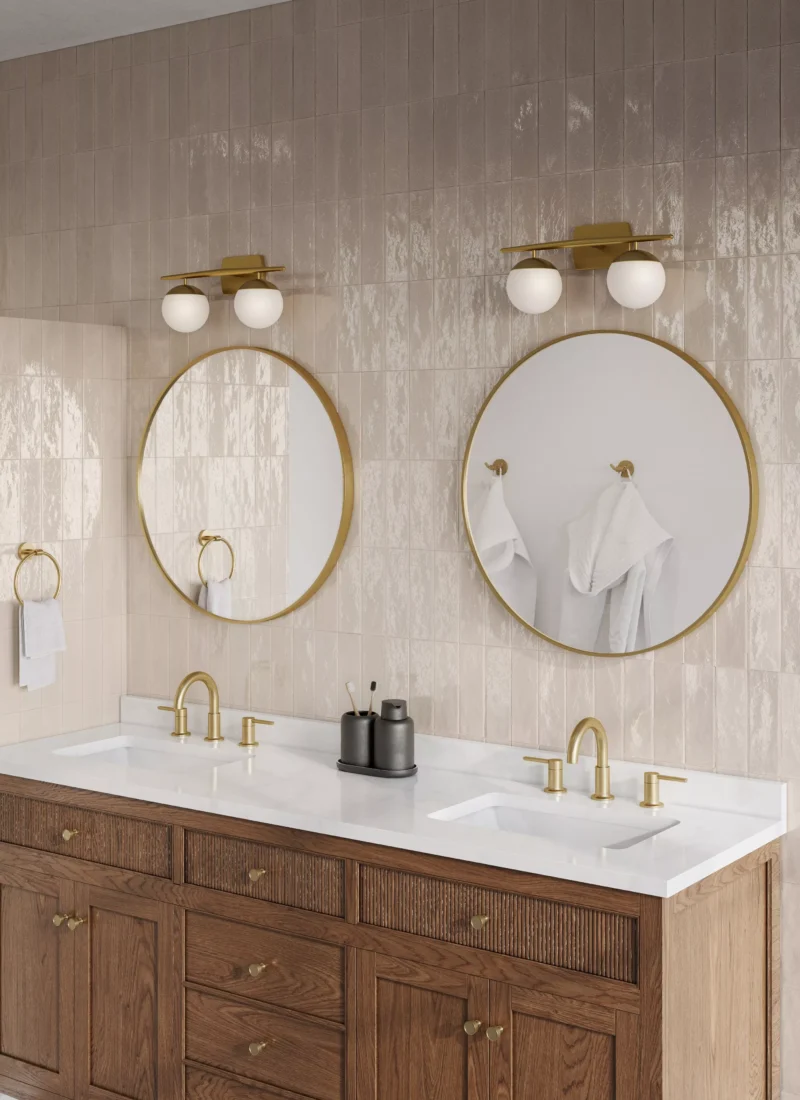 Dylan 73 in. Cinnamon Vanity with Quartz Top